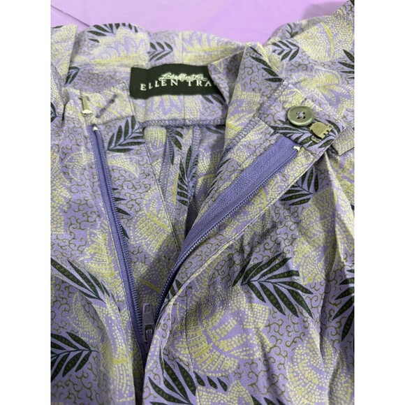 Excellent New Ellen Tracy 80s 90s Silk Pants Beautiful Sz 8 - Picture 7 of 11